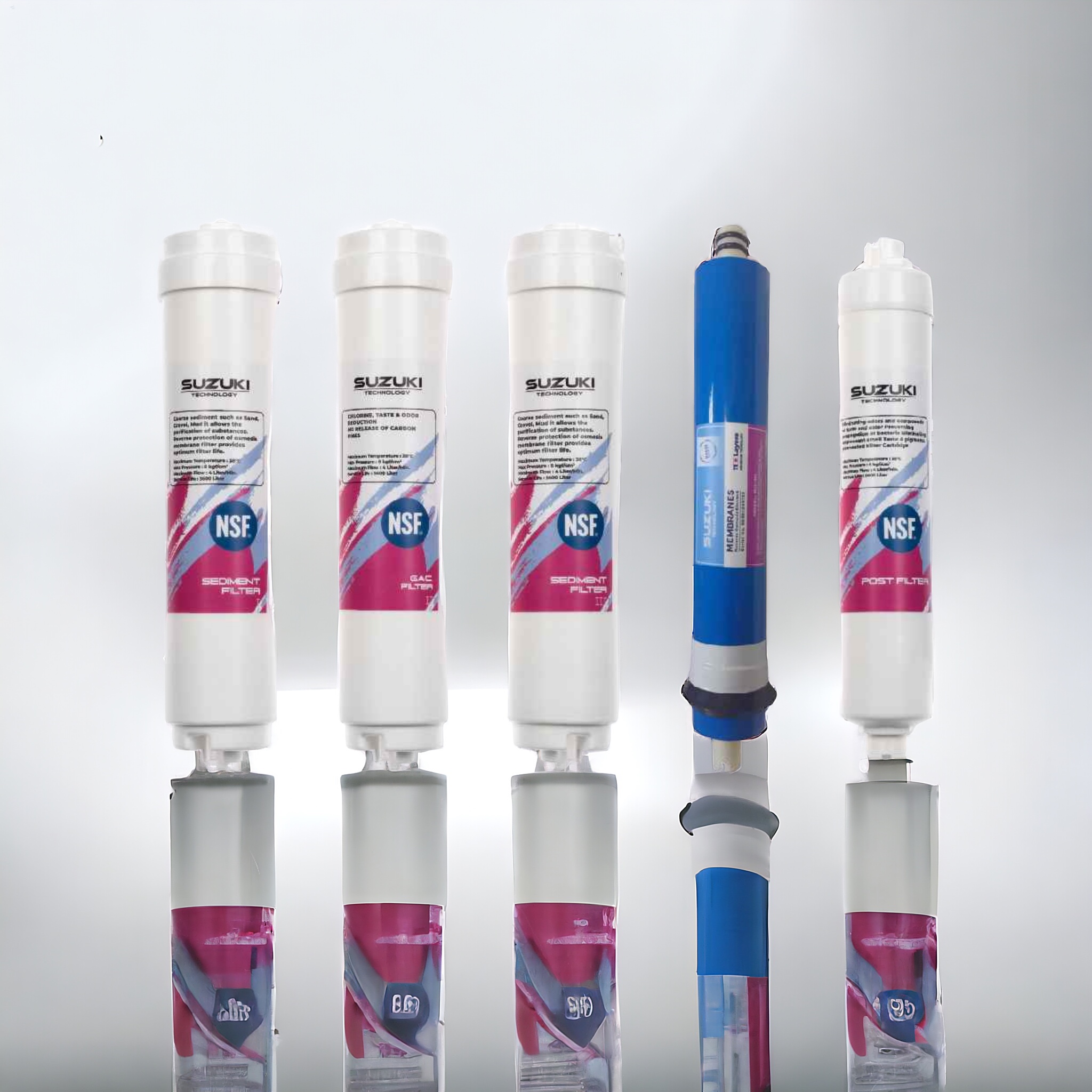 5 ' Lİ SU ARITMA FİLTRE SETİ ( KOMPLE SET)